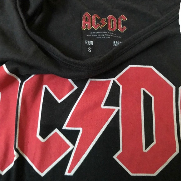 AC/DC highway to Hell back in black band tshirt tee top hot topic rock music - Picture 3 of 4